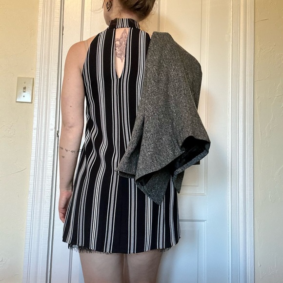 NWOT Candie’s Black & White Halter Mini Dress XS *Discontinued Style* - Picture 6 of 12